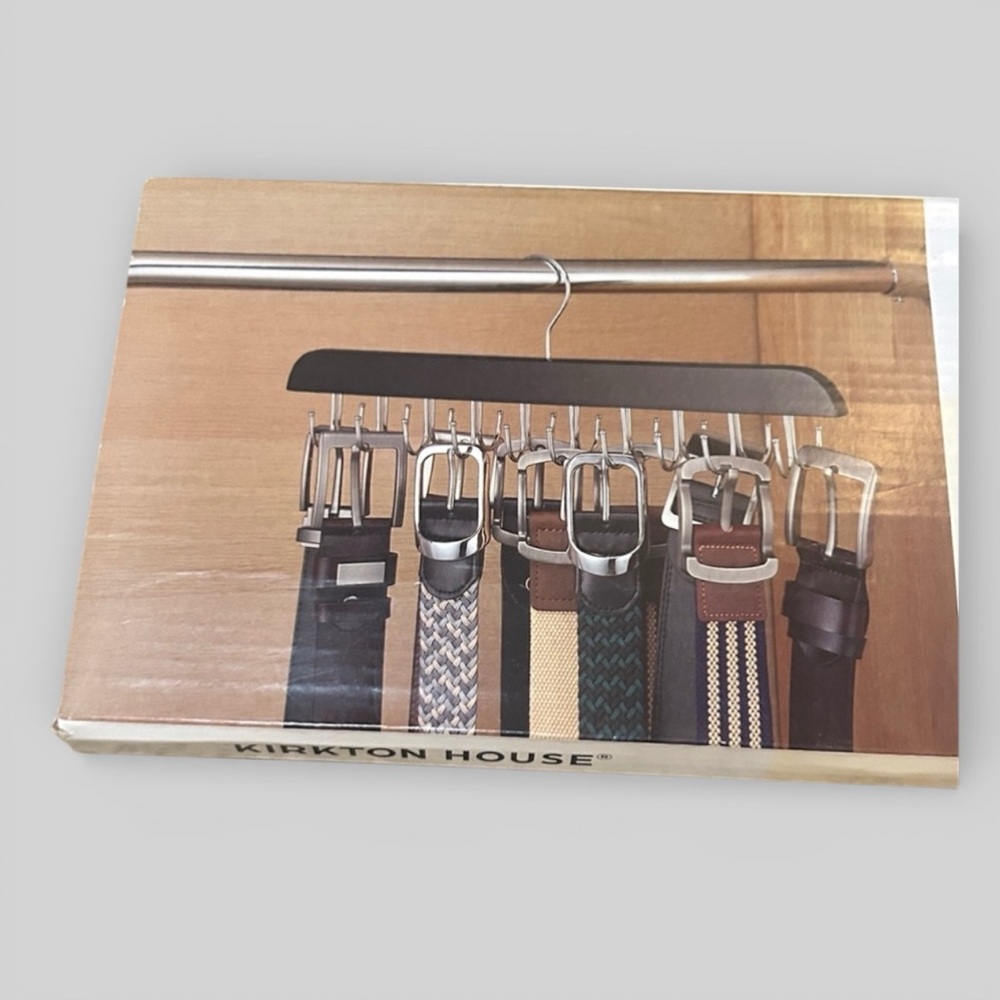 Kirkton House New Accessory Belt Scarf Hanger Closet organizer system